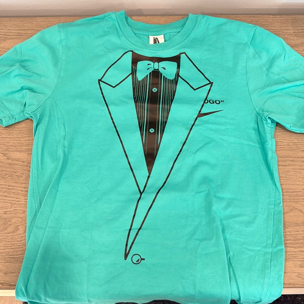 Off-White x Nike NRG A6 Tee ‘Retro Blue’ - Men’s Size Small